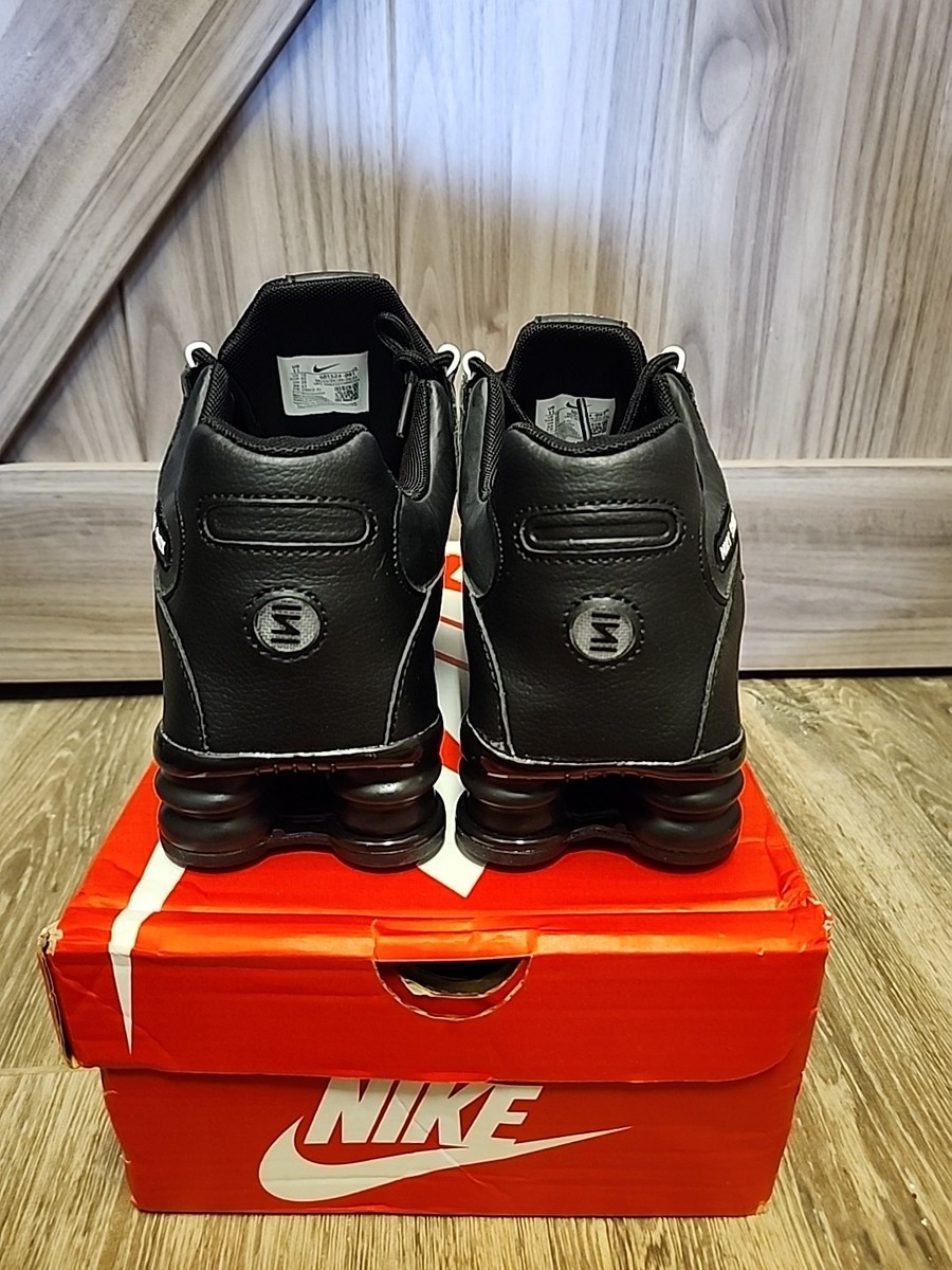 Nike Shox NZ EU Black-White Rare! 501524-091 Men's Size 11 BRAND