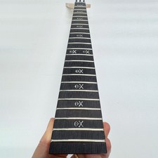 25.5" 22 Frets Electric Guitar Neck Maple With Jujube Wood Fretboard Skull Inlay