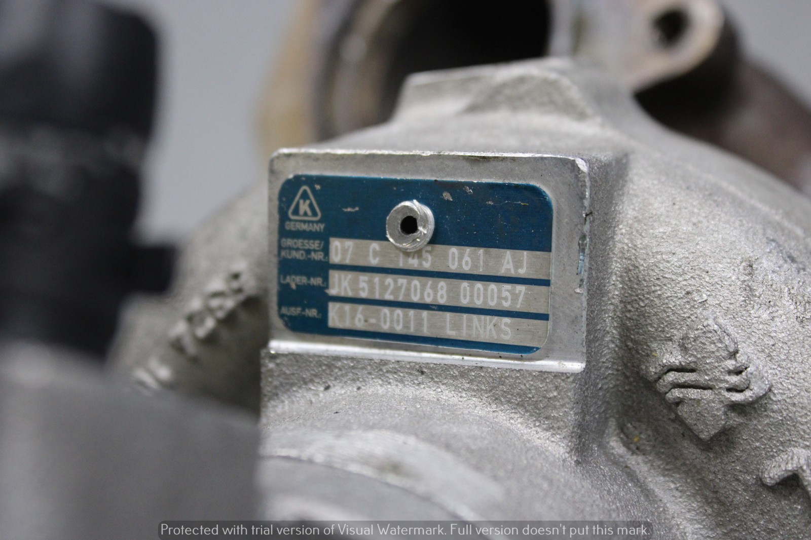 Bentley Flying Spur 2008-2018 Right Turbocharger