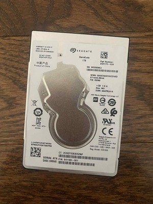 (USED) Seagate Barracuda Pro 1 TB, Internal, 7200 RPM (ST1000LM049) Hard Drive