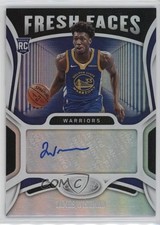 2020-21 Certified Fresh Faces Signatures James Wiseman #FS-WIS Auto 1f8v