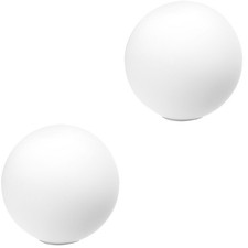2 Count Frosted Glass Lamp Shade Lampshade Globe Replacement Shades
