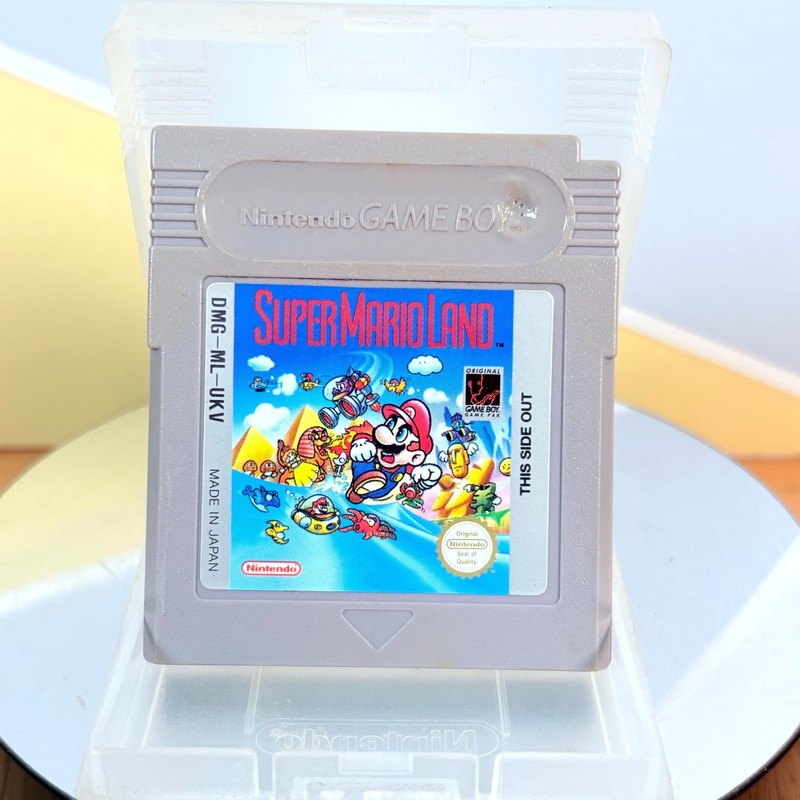 Vintage Super Mario Land 1989 Nintendo Game Boy Platform Video Game Cartridge