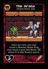 The Arena Advanced Monster Room TNL030 Boss Monster 2015 Trading Card TCG CCG