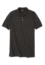 KingSize Longer-Length Shrink-Less Piqu  Polo Shirt