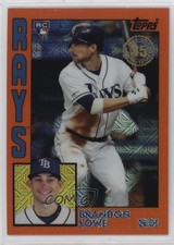 2019 Update Silver Pack 1984 Topps Baseball Chrome Orange /25 Brandon Lowe hg6