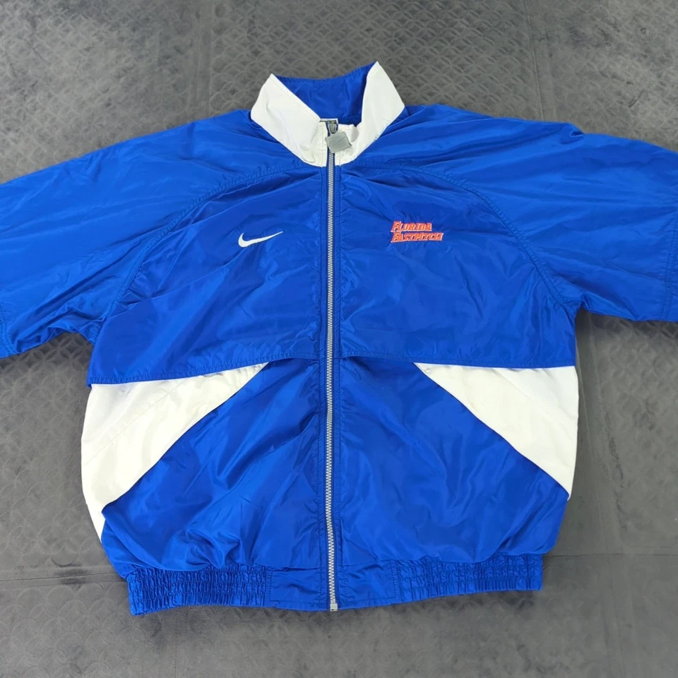 Nike Florida Gators Fastpitch Softball Jacket Windbreaker Y2K Full Zip Men Large - Image 3 of 4