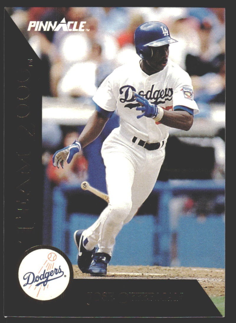 Jose Offerman #25 1992 Pinnacle Team 2000 Los Angeles Dodgers