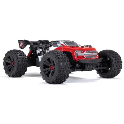 Arrma Truggy KRATON 4X4 4S V2 BLX Speed MT 1:10 Schwarz - rot
