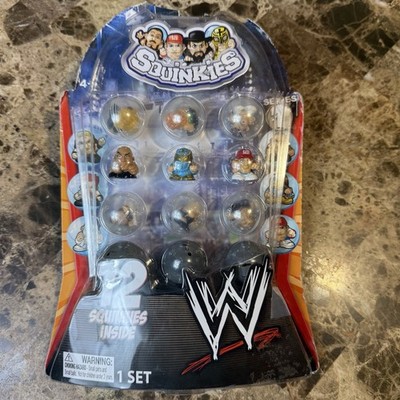 2012 WWE Squinkies Wrestlers Series 1 Set Of 12 John Cena, The Rock New In Box