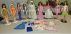 LOT Vintage Barbie 9 MOD Dolls TNT Francie Twiggy  Dramatic + Outfits ++ WOW!!