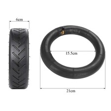 Schlauch und Reifen 50/75-6.1 8,5\" luftgefüllter TireInner schwarz mit Reife – Bild 9