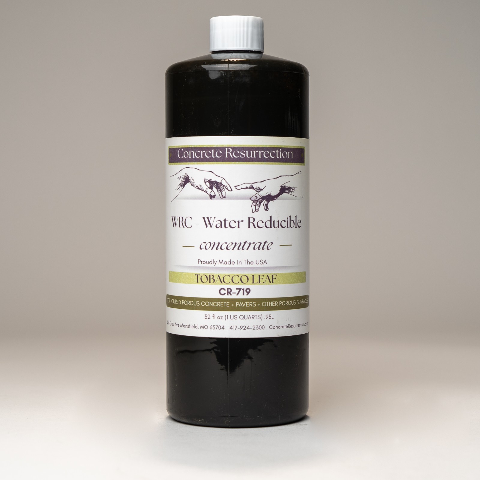 Professional Easy to Apply Water Based Concrete Stain - Tobacco Leaf