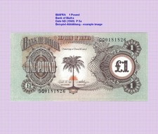 BIAFRA  1  POUND  1968-1969 Unc. P 5 6163##