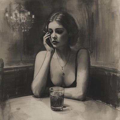Akt Porträt weiblich Malerei Gemälde Öl Bild Zeichnung Dame Frau Kunstdruck