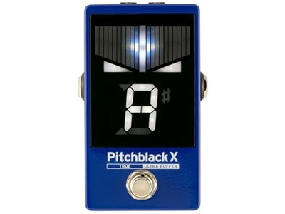 Korg Pitchblack X Series - PB-X Chromatic Pedal Tuner - Blue From