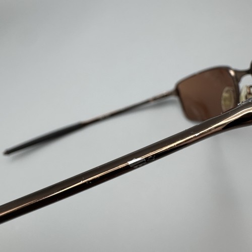 Oakley Square Wire Brown Gold Copper Wrap Sonnenbrille 05-988 58-20 / LESEN - Bild 12 von 12