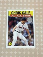2021 Topps Series 2 Chris Sale 1986 All-Star 35th #86AS-13 Boston Red Sox (E)