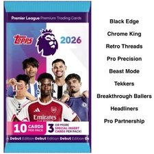 2025-26 Topps Premier League Debut - Inserts (Pick Your Card)