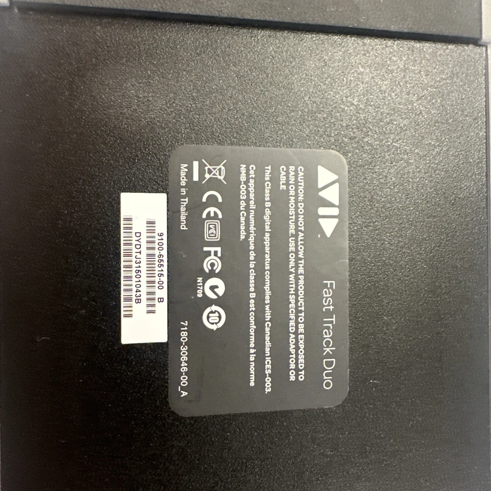 Avid Fast Track Duo - includes Pro Tools Express (for Mac, IPad & Windows) - Image 4 of 4