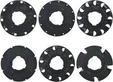 60009 Set 6 Standard Seed Plates Fit for Earthway 1001-B Seeder Works