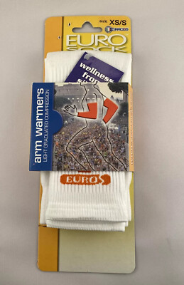 EUROSOCK Compression Arm Warmers 5111 Sleeves NEW XS / Small Light Compression