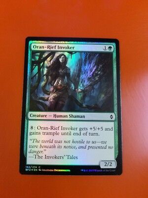 1x Oran-Rief Invoker | FOIL | Battle for Zendikar | MTG Magic Cards