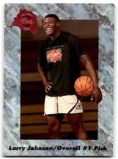 1991-92 Classic Draft Picks Larry Johnson Charlotte Hornets #192