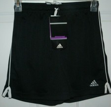 NEW adidas Girls Sisco Soccer Shorts LARGE  Black 