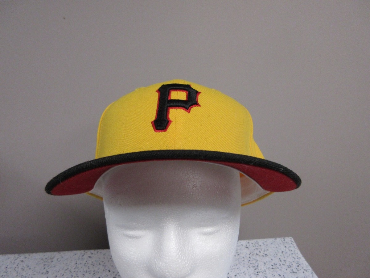 New Era Pittsburgh Pirates All Star Game Patch 5950 Fitted Hat Yellow Side