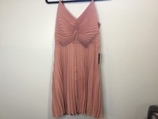 NEW with Tags Womans EXPRESS Rose Pink Dress Short, Spaghetti Straps