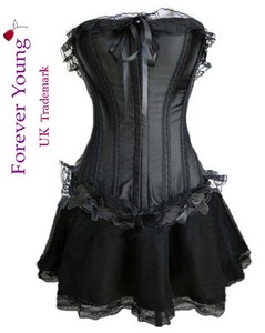 black corset outfit