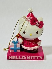 Sanrio Hello Kitty Christmas Ornament 2013 With Pink Glitter