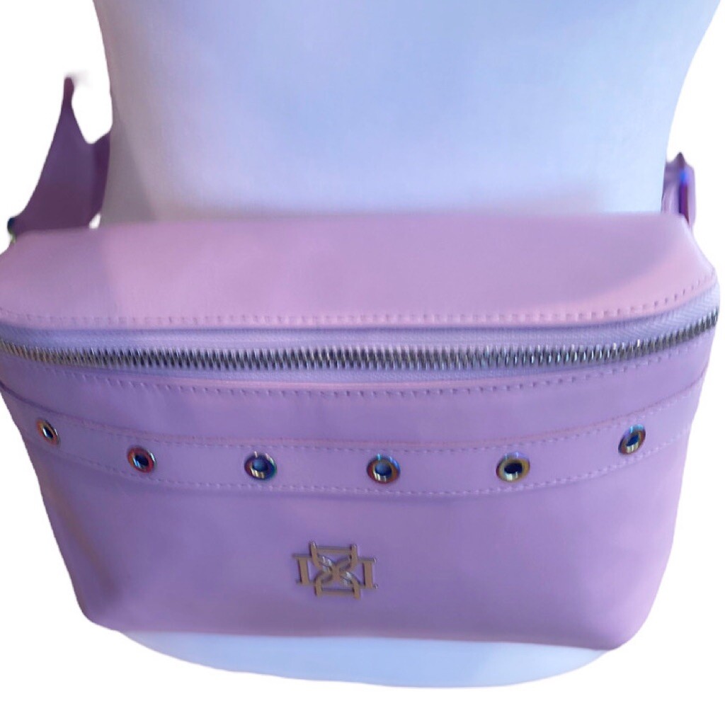 Lavender Capri Luxury Leather Dominie Belt Bag Crossbody