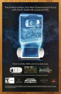 2007 Star Wars Battlefront: Renegade Squadron PSP Print Ad/Poster Game Promo Art