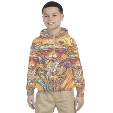 New Kids Hoodie Artistic Pattern Abstract Art Design 7434104488496