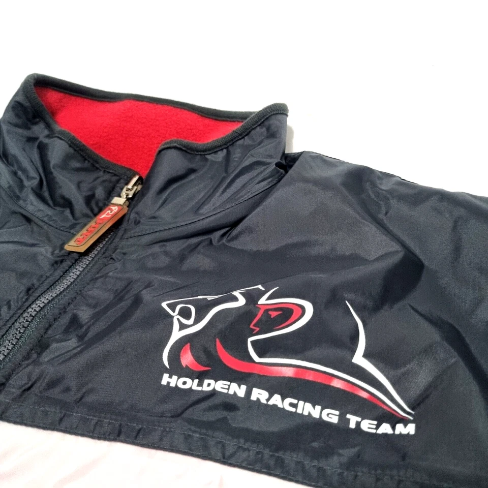 Holden Racing Team Reversible Jacket HRT Red Grey Logo Full Zip Men Size XL - Image 4 of 4