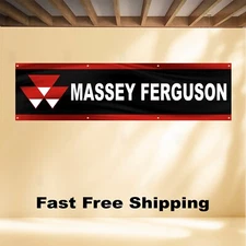 MASSEY FERGUSON 2'X8' BANNER FLAG