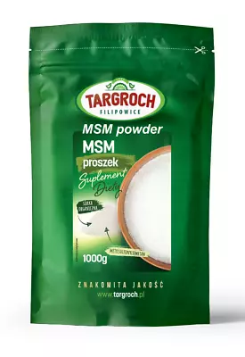 MSM Powder 1000g/ 1kg Natural Collagen proszek TARGROCH