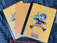 🔥3X New Naruto Anime College Ruled Composition & Spiral Notebook Lot of 3