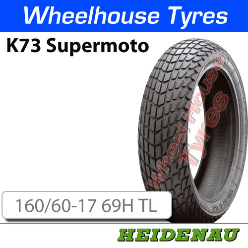 Heidenau K73 160 60 17 69h T L Supermoto Tyre Ebay