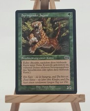 Springender Jaguar Urza´s Saga Magic Karte MTG deutsch (Pouncing Jagua)  269/350