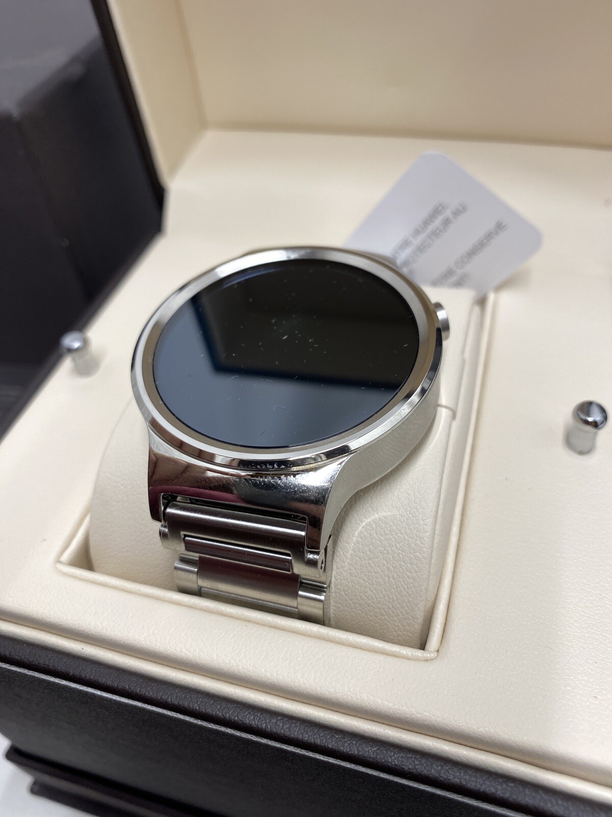 huawei watch stainless steel with stainless steel link band