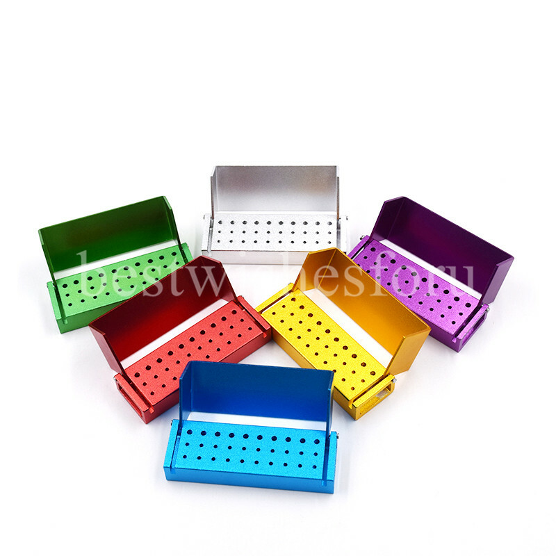 SCATOLA DI DISINFEZIONE Blocco Porta Frese Dentali In - Foto 5