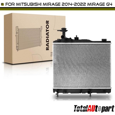 Radiator w/o Oil Cooler for Mitsubishi Mirage 2014-2022 Mirage G4 2017 ...