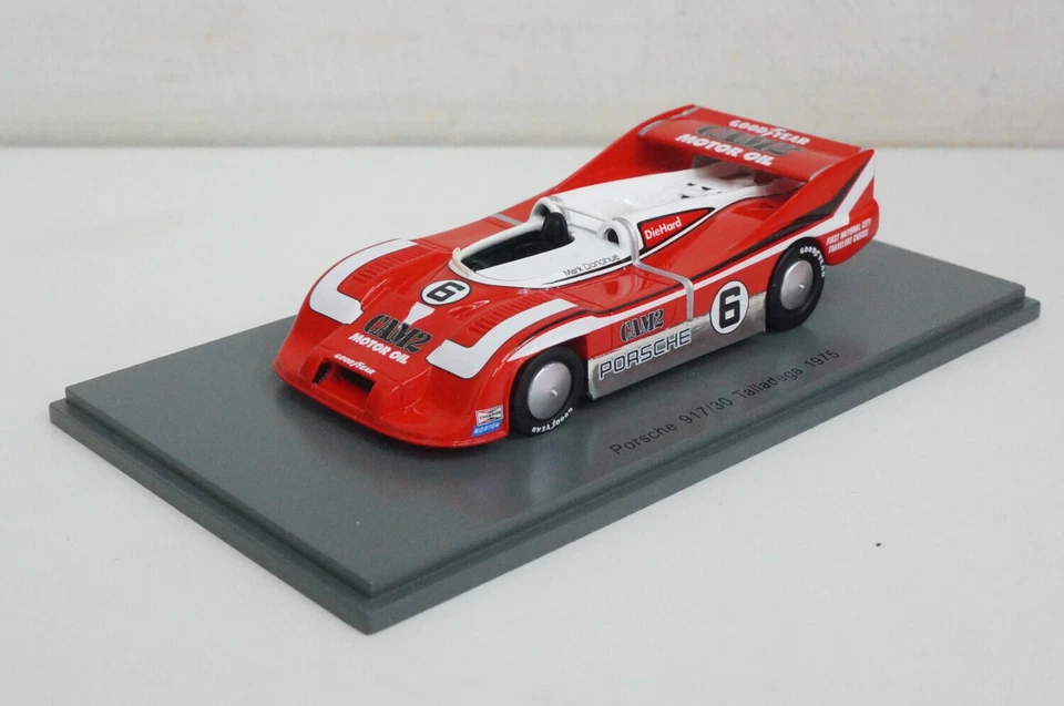 Porsche 917/30 #6 CAM 2 Talladega 1975 Donohue 1:43 Spark B1054  Model car - Immagine 2 di 4