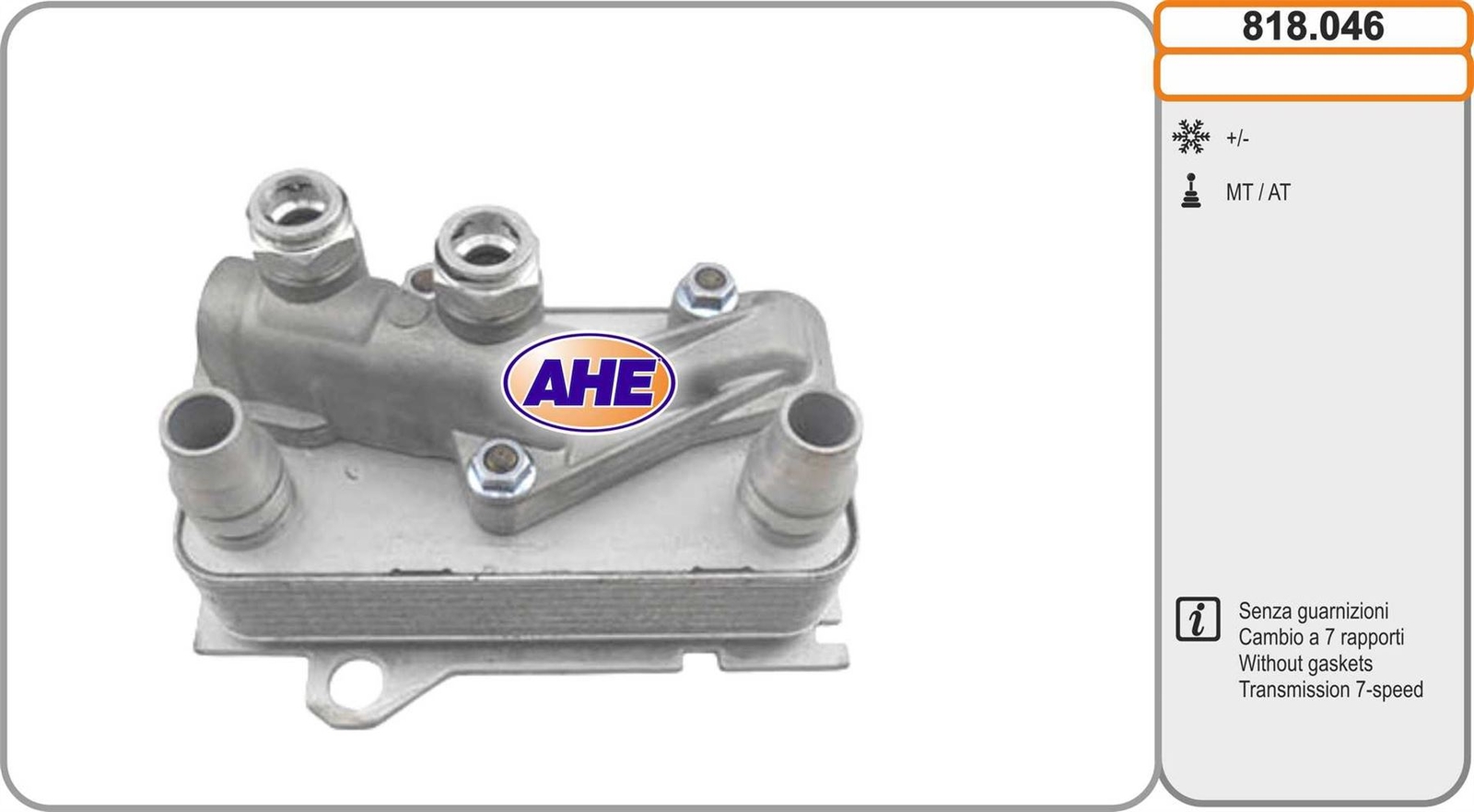 Radiateur d'huile pour Mercedes Classe S 350 BlueTEC et Classe C 43 AMG 4-MATIC