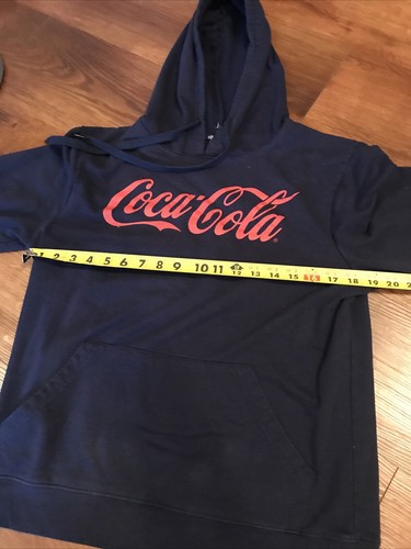 Coca Cola Unisex Mens Woman’s Youth Hoodie Sweatshirt M Pocket Pullover Promo - Picture 9 of 12
