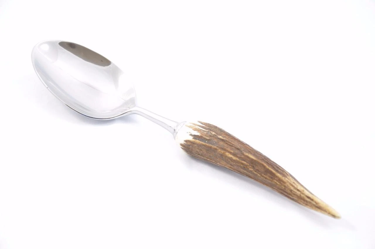 Genuine Stag Tyne Point Table/Serving Spoon Made In Sheffield England
Opens in a new window or tab