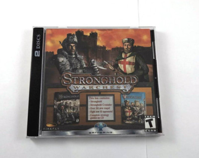 STRONGHOLD WARCHEST Stronghold / Crusader 2 Disc Set PC 2003